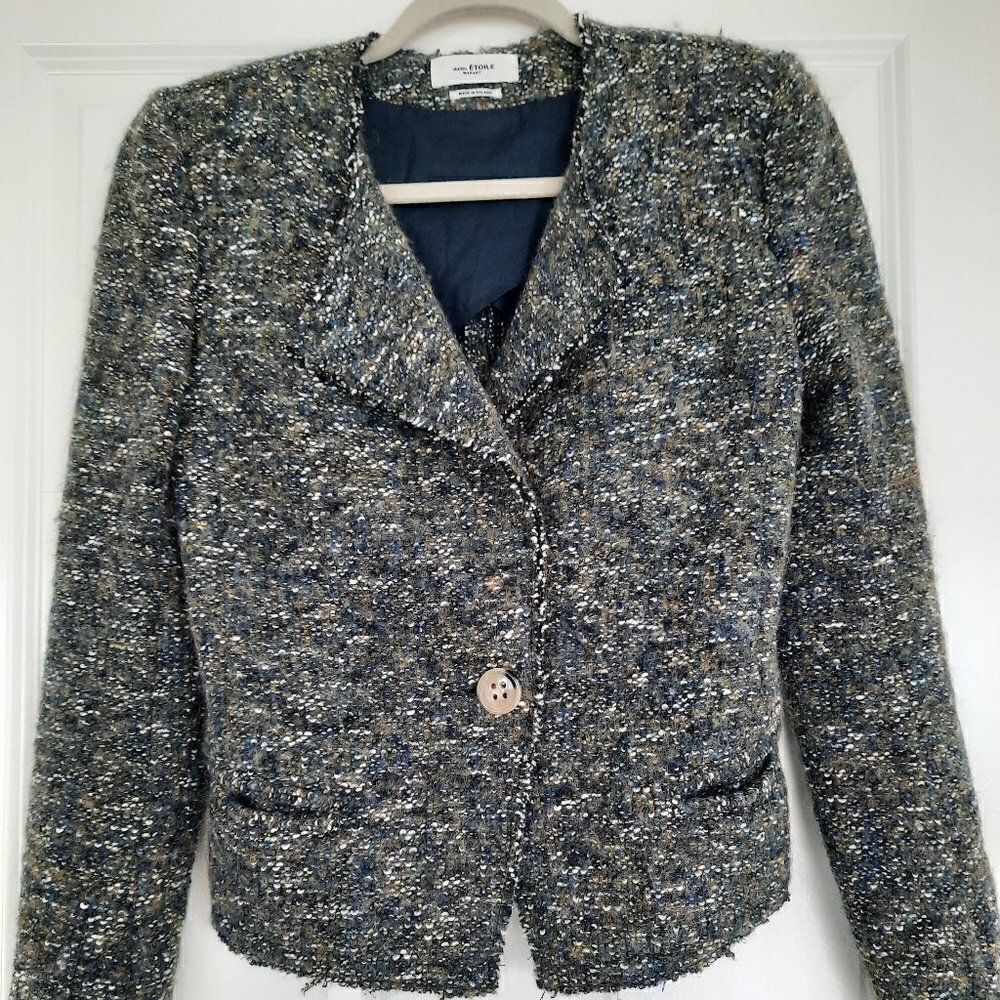 Étoile Isabel Marant Multicolor Tweed Jacket. Size: 38